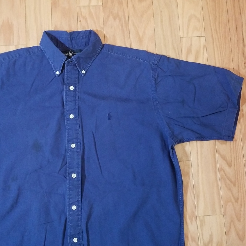 Polo Ralph Lauren Short Sleeve Blue Shirt